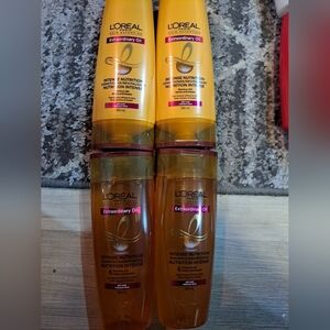 4 L'Oreal Hair Expertise Extraordinary Oil Intense Nutrition Shampoo/Conditione